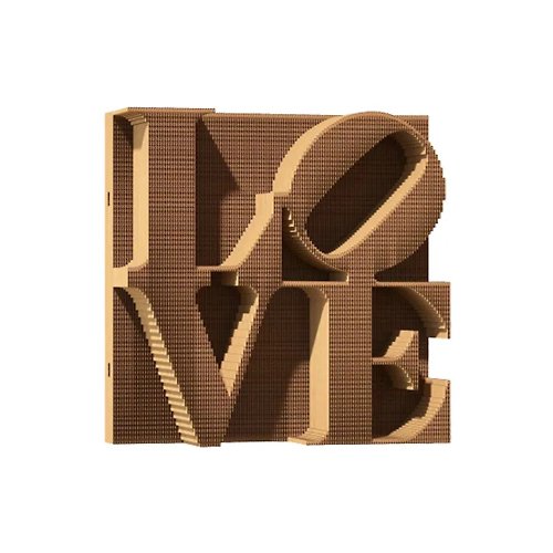 Cartonic Taiwan Cartonic - LOVE 3D立體拼圖