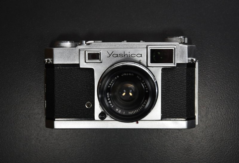 【經典古物】雅西卡 Yashica 35 1958年 旁軸相機 黃斑對焦 - 相機/拍立得/底片相機 - 其他金屬 