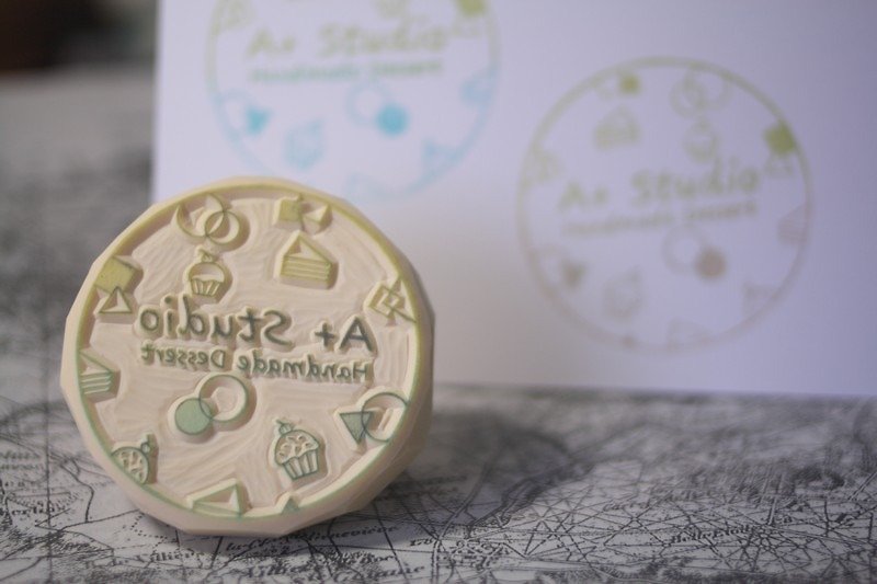 Customized shop badge - Stamps & Stamp Pads - Rubber 