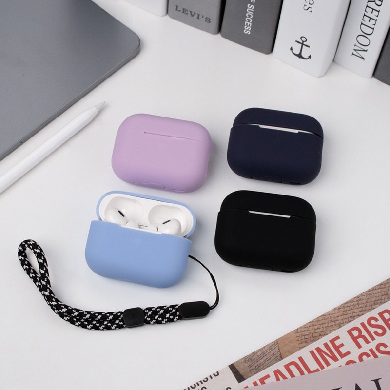 AirPods Pro 2nd Generation Silicone Protective Case (One-piece) - ที่เก็บหูฟัง - ซิลิคอน หลากหลายสี