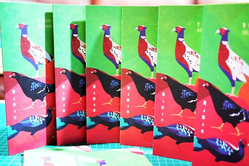 Better together to meet the 2017 Year of the Rooster Greeting Cards - Cards & Postcards - Paper Multicolor