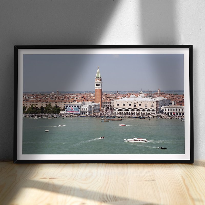Venice San Marco/Living Room Bedroom Hanging Pictures Tourism B&B Business Space Wall Decoration - Picture Frames - Cotton & Hemp 