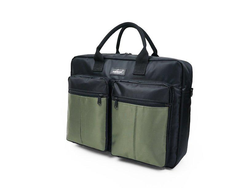 Promotion Briefcase Black and Green
