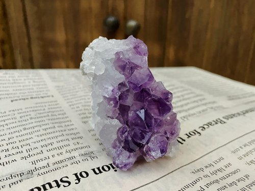 Pine St. Jewelry 松樹街輕奢珠寶 能量擺件 天然紫晶 消磁 淨化 財富 貴人 紫晶鎮