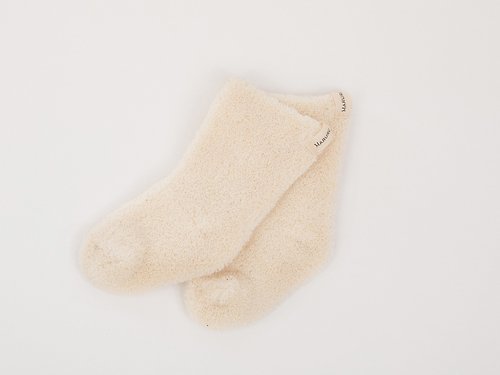 MARURU 日本手作 • 六層紗 日本製有機棉寶寶泡泡襪