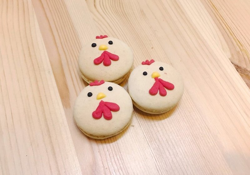 Meng Meng da chick styling macarons (3 / group) by AnStudio - เค้กและของหวาน - อาหารสด 