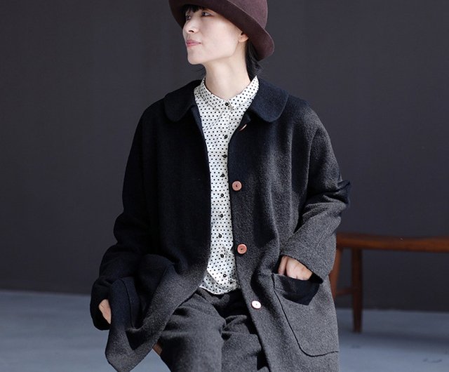 Women's lightweight outlet wool coat