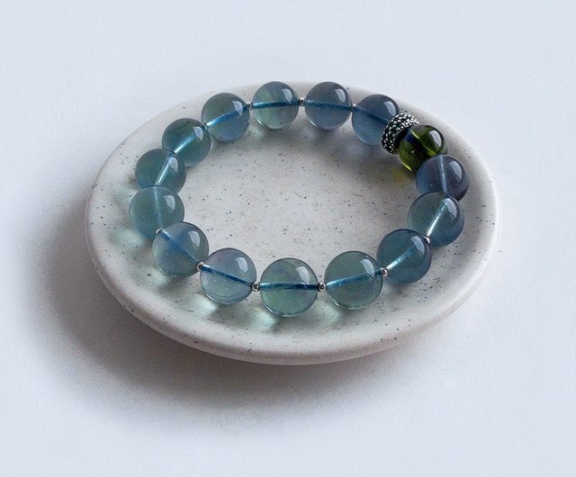 Blue on sale fluorite bracelet