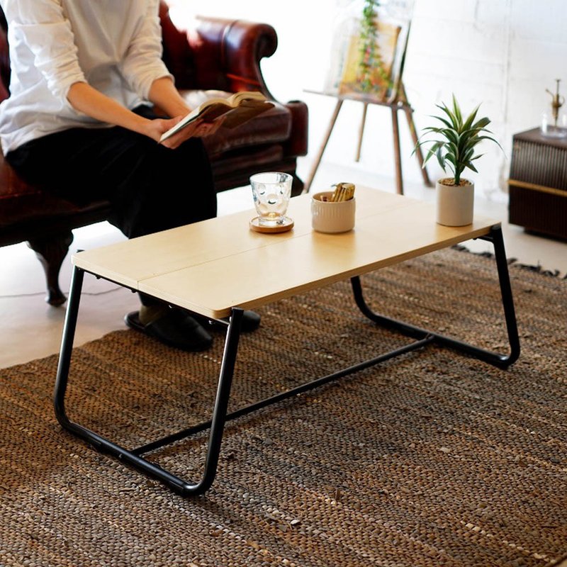 日本COLLEND IRON 鋼製茶几桌/沙發邊桌-DIY - 餐桌/書桌 - 其他金屬 咖啡色