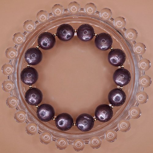 ITS jewelry ITS-B802【紫鋰雲母・11mm 】精品頂級寶石手環