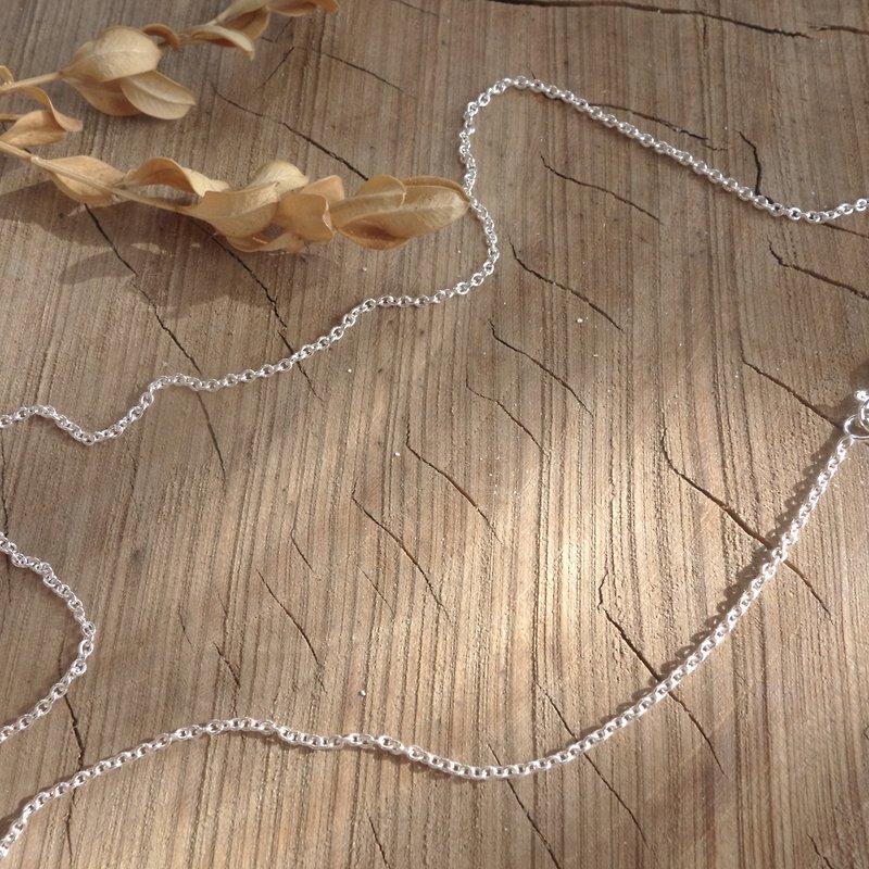 Basic sterling silver chain-width 1mm/1.8mm/2.3mm-length 16 inches/18 inches/20 inches/24 inches