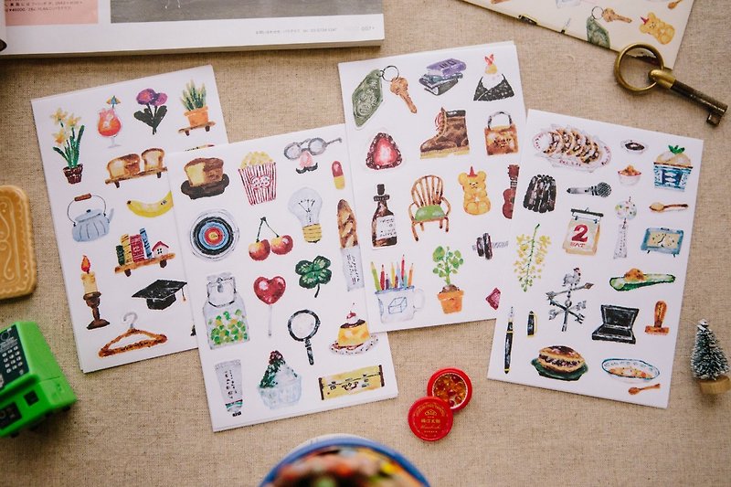 Life Stuff  Sticker Pack - Stickers - Paper Multicolor