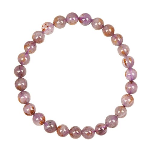 正佳珠寶 Gemsrich Jewelry 【正佳珠寶】紫鈦晶 頂級紫金鈦晶 6.4-6.8mm 紫鈦晶手珠