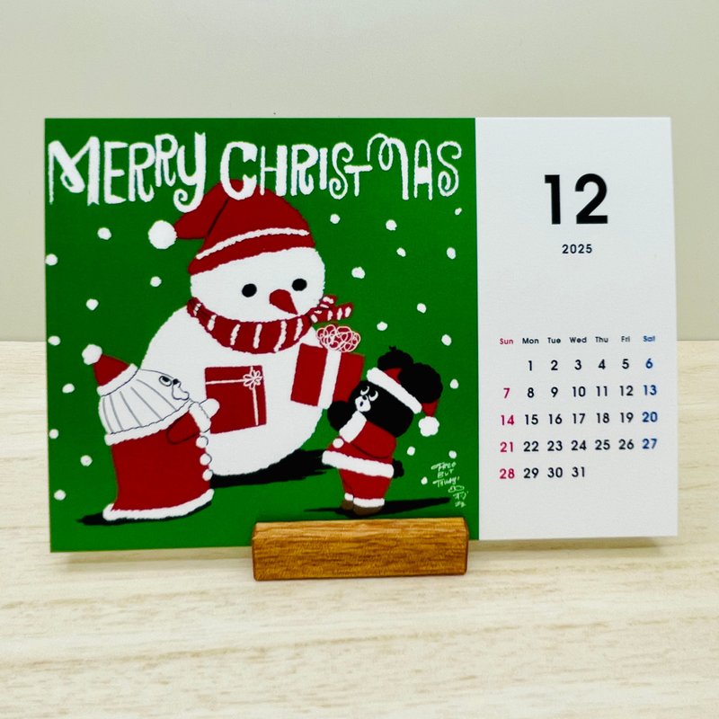 Made to order 2025 desk calendar - Calendars - Paper 