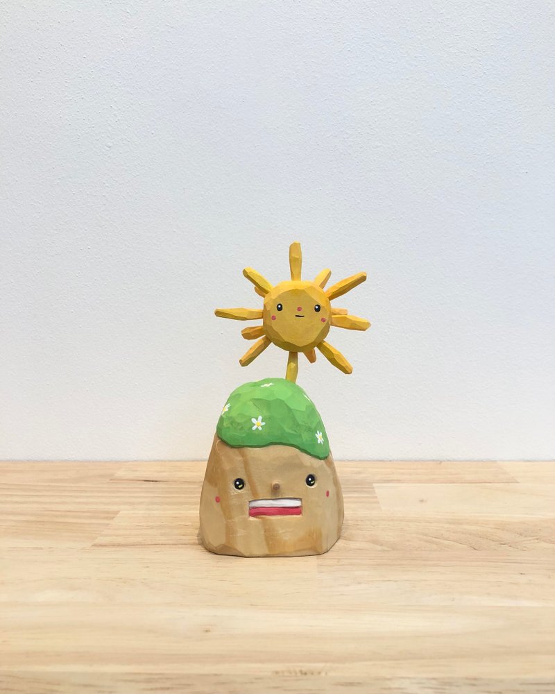 Little wood mountain - 擺飾/家飾品 - 木頭 