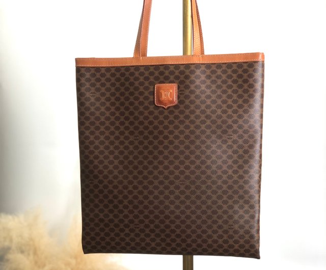 日本直送 名牌中古包 】CELINE セリーヌ マカダム トートバッグ