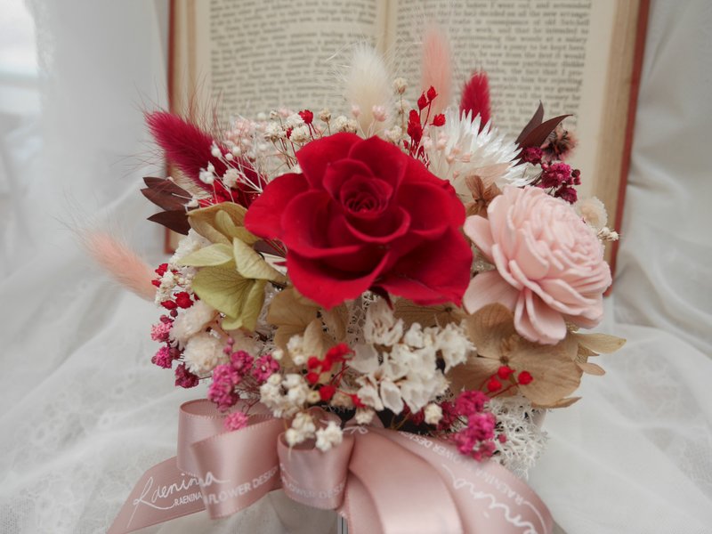 【母親節體驗課程】RAENINA蕾妮娜 繁花朵朵 • 永生小桌花 - 植栽/花藝 - 植物．花 