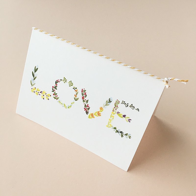 Floral Love Greeting Cards