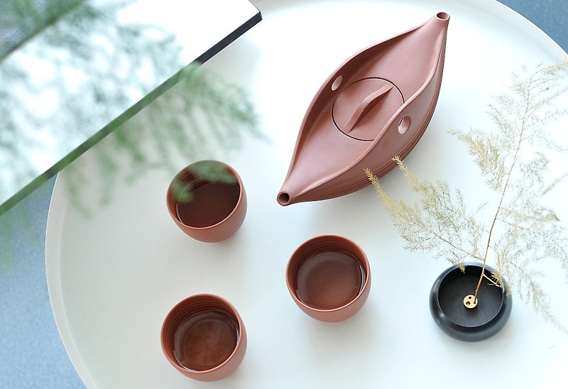 Jingdezhen Zisha Tea Set Household Kung Fu Simple Tea Cup