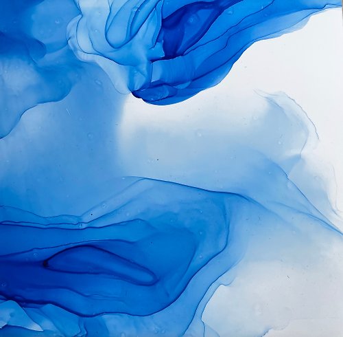 KsenushkaGallery Water-3, Art print, Water abstract print, abstract artwork, water element