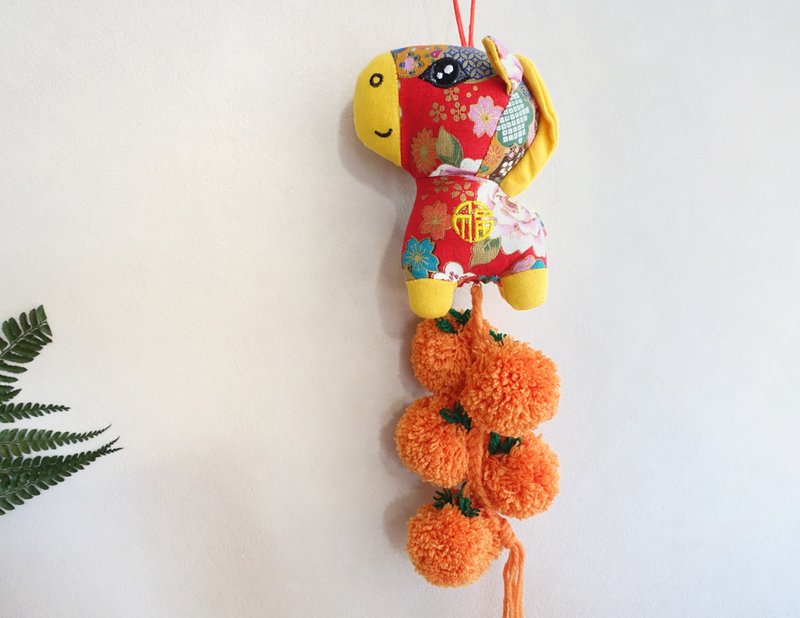 2026 Auspicious Year of the Horse / Newborn Horse Baby / Decoration - ผ้าปูที่นอน - วัสดุอื่นๆ สีแดง