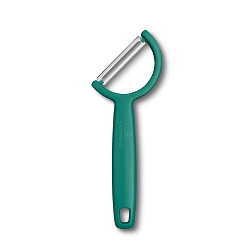 城市視角 VICTORINOX 瑞士維氏 RHO系列 斜口削皮器/綠 6.0950.4