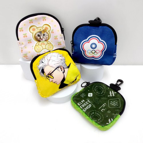 99NOIDEA個性客製化禮贈品 客製化 小掛包 掛勾零錢包 男用 女用 鑰匙包 零錢包 紀念品 訂做