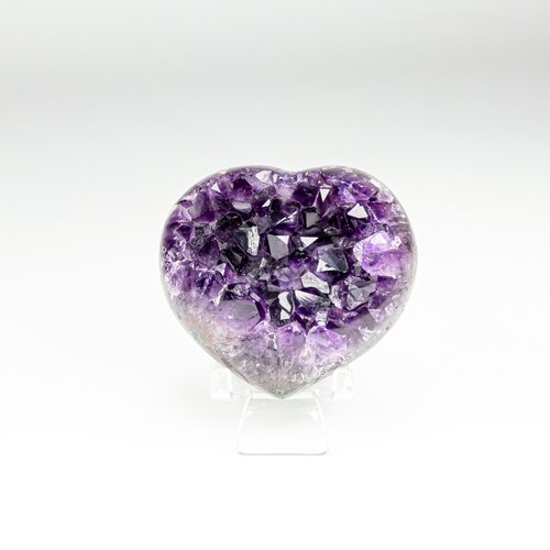 石之王 King Stones - 水晶天然石飾品、原礦 ESP 烏拉圭紫晶愛心 2330324 開運小物紫水晶 小資族輕鬆入