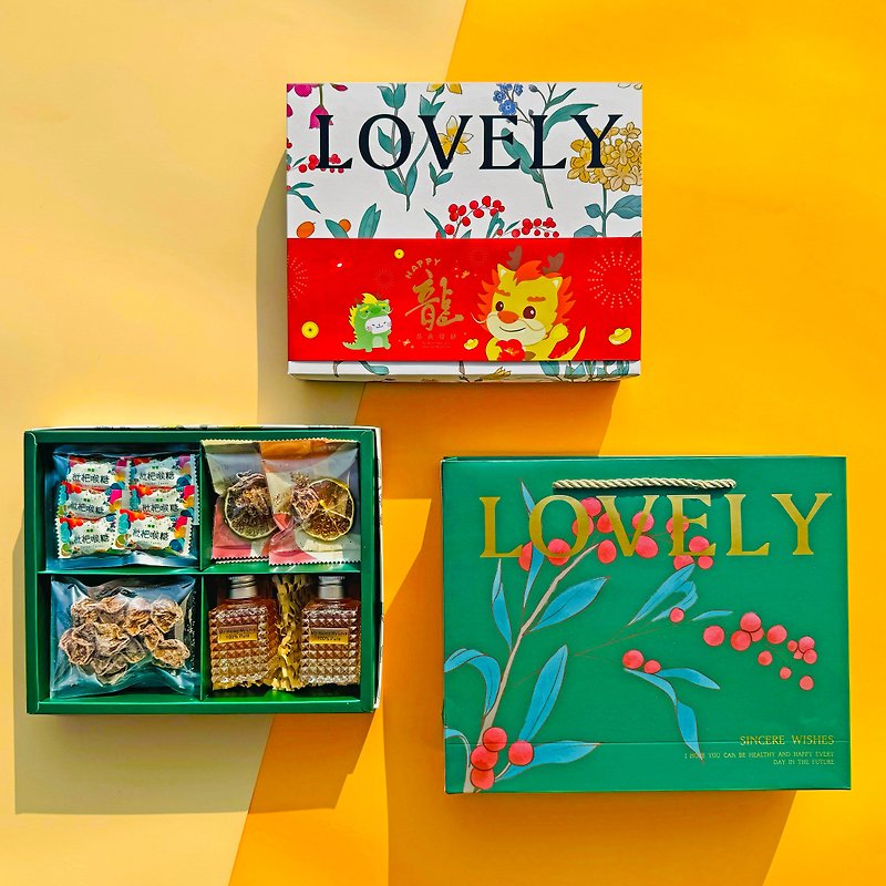 [A Swarm of Bees Honey] Longhouli Honey Gift Box is the first choice for Spring Festival gifts and is delivered directly from the bee farm. - น้ำผึ้ง - วัสดุอื่นๆ สึชมพู