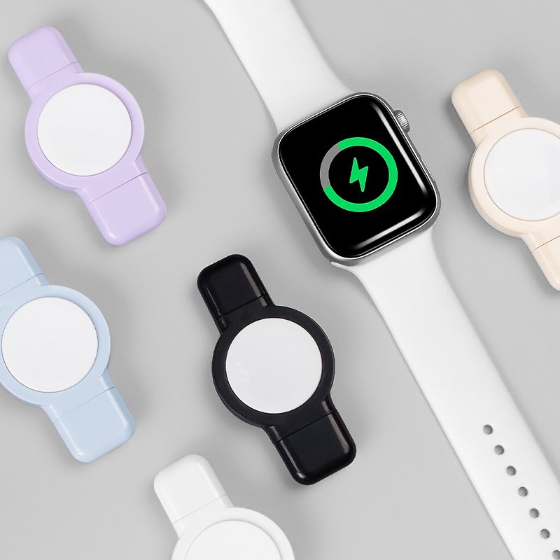 SPIN Charge Apple Watch專用 雙頭充 手錶磁吸無線充電器 - 無線充電盤/板/座 - 其他材質 