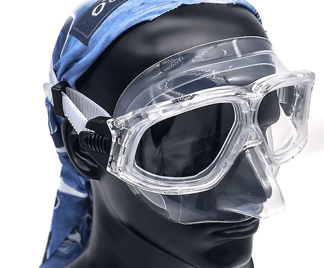 X－TWO Freediving Low Internal Volume Anti-Fog HD Diving Mask