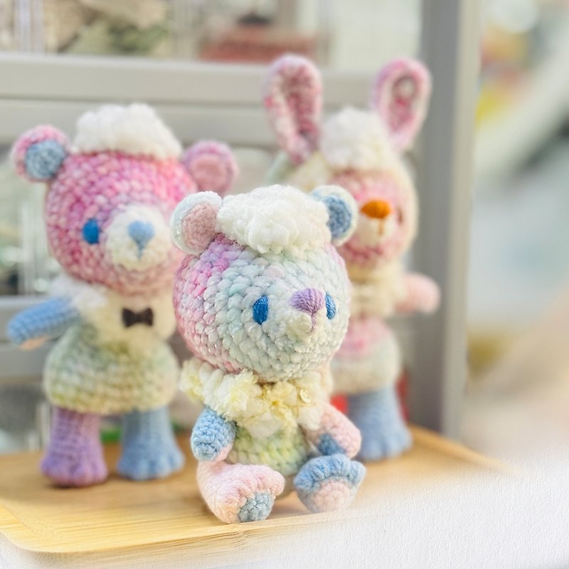 Candy Bear | Bunny (Soothing Pastel Series) - ตุ๊กตา - เส้นใยสังเคราะห์ 