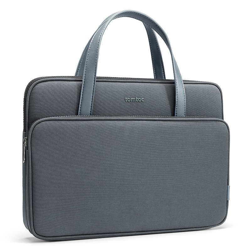 Tomtoc Fashion Diary Matte Gray is suitable for 14-inch MacBook Pro & 13-inch notebook computers - Other - Polyester Gray