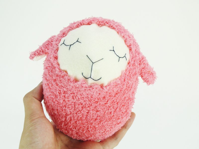 Cute Chubby Dolls- Peach Sheep