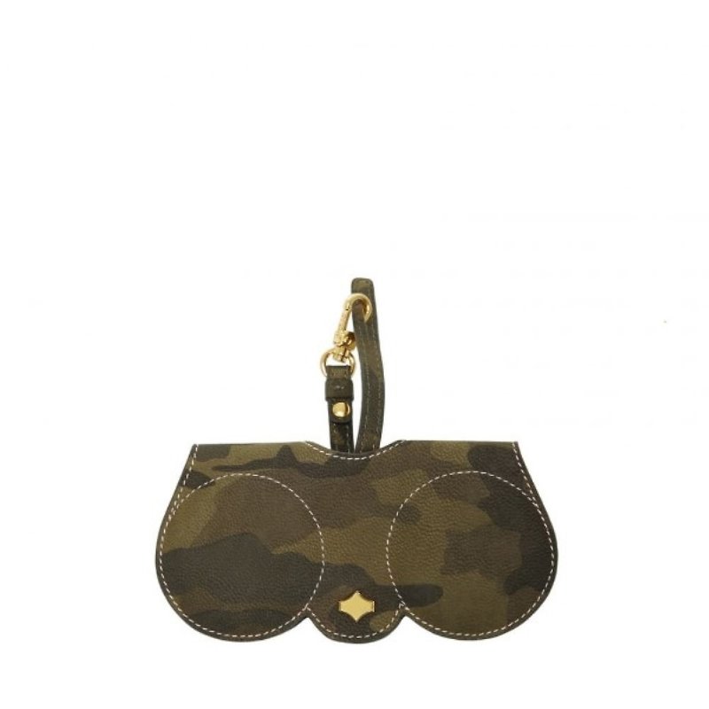 ANY DI German fashion leather glasses bag - a combination of camouflage and metal - อื่นๆ - หนังแท้ 