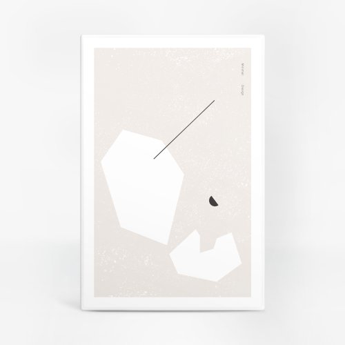 Psize 客製化 【無框畫】藝術掛畫 x 幾何拼貼II