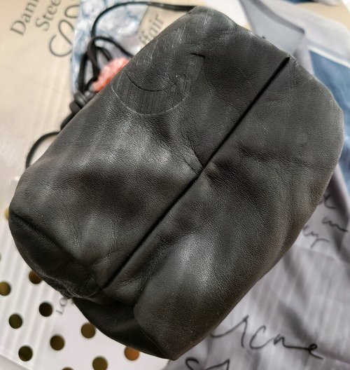 中古 バッグ ロエベ 巾着バッグ 巾着ポケット ショルダーバッグ