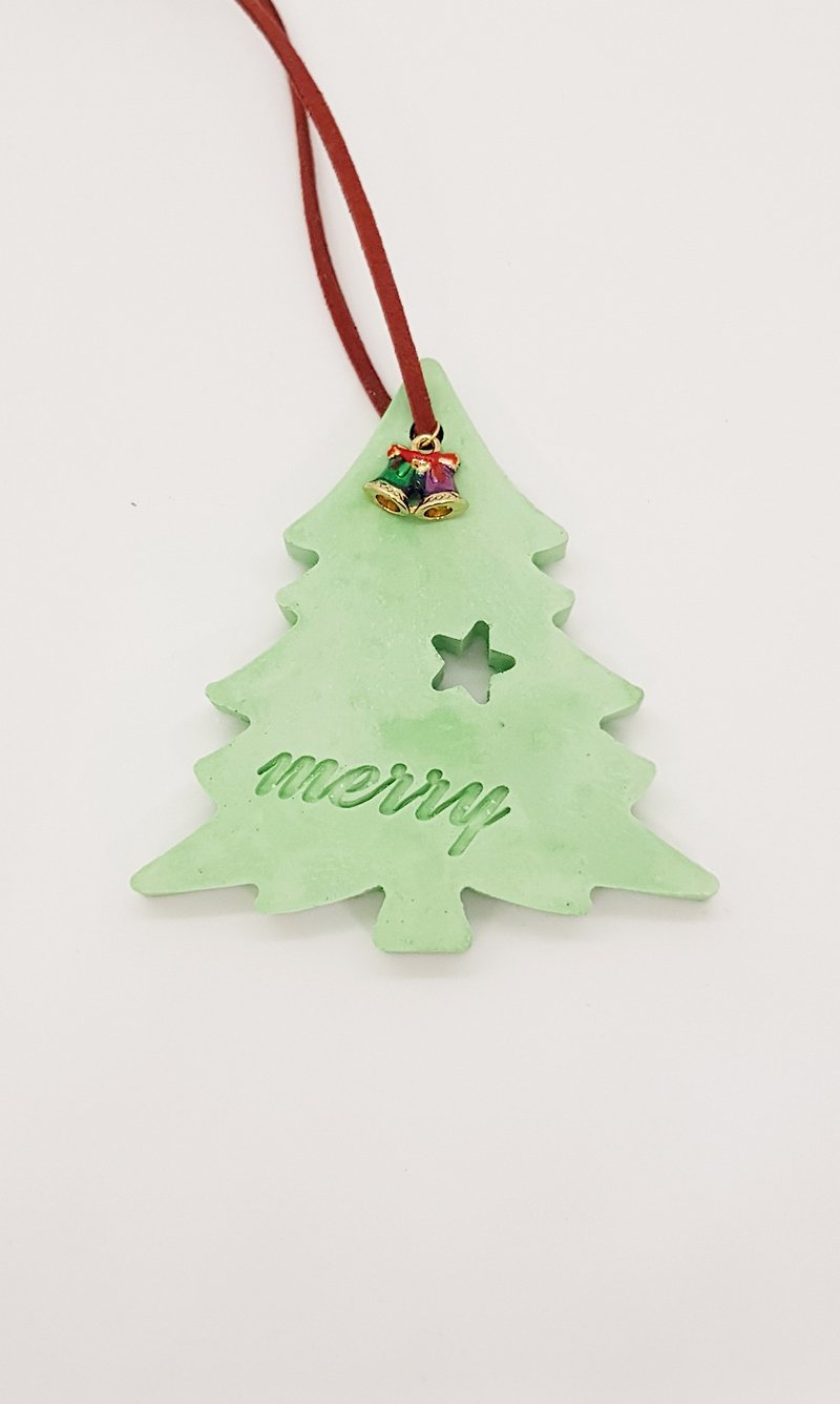 Christmas tree spread incense hanging piece - Christmas exchange gift present - spread incense brick - Fragrances - Other Materials 