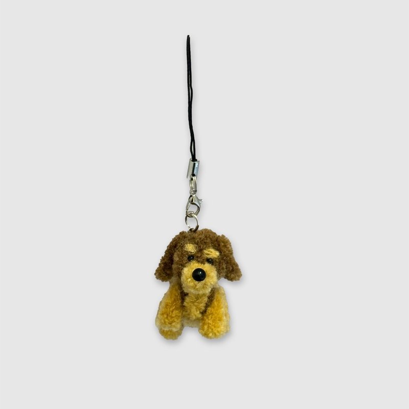 Dachshund keyring-brown - Keychains - Acrylic Brown