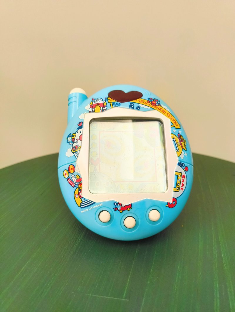 [Tamagotchi] 80% new Tamagotchi Linen Dome Town Tamagotchi - Gadgets - Plastic Blue