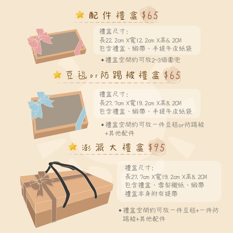 Additional purchase gift box packaging - gift / Miyue gift box - ของขวัญวันครบรอบ - กระดาษ 