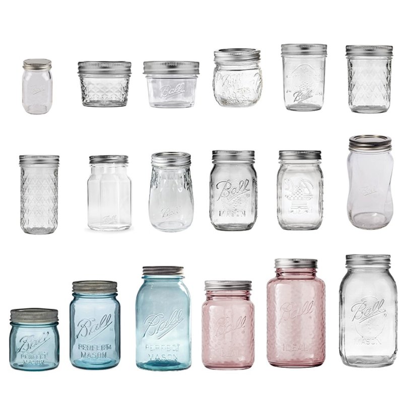 Ball Mason Jar Narrow Mouth Series (boxed) 10% off - Other - Glass Multicolor