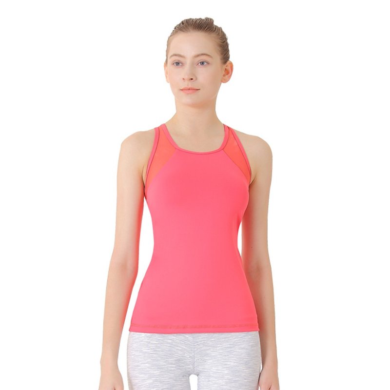 【NAMASTE】Jordan - Coral - Women's Yoga Apparel - Nylon Pink