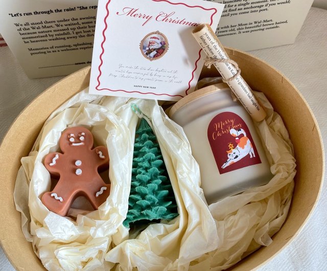 GINGERBREAD Wax Melts Christmas Scent Wax Melts Holiday Candles Non Toxic  Wax Warmer Cubes Soy Wax Christmas Melts for Warmer 