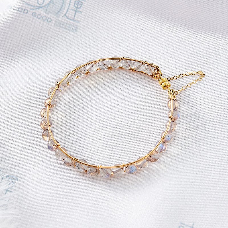 Moon Lover 14K Golden Bracelet -  (Consecration included) Love Luck