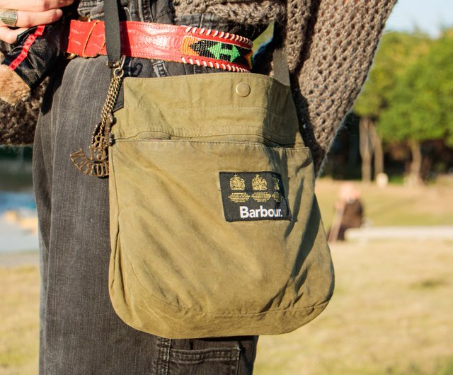 Barbour hot sale backpack yellow