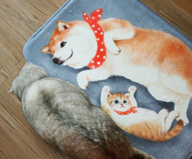 MEWJI original cute cat room door bathroom kitchen carpet floor