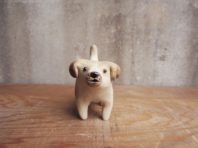 Pottery Items for Display - Meeks puppy walking-lop ears