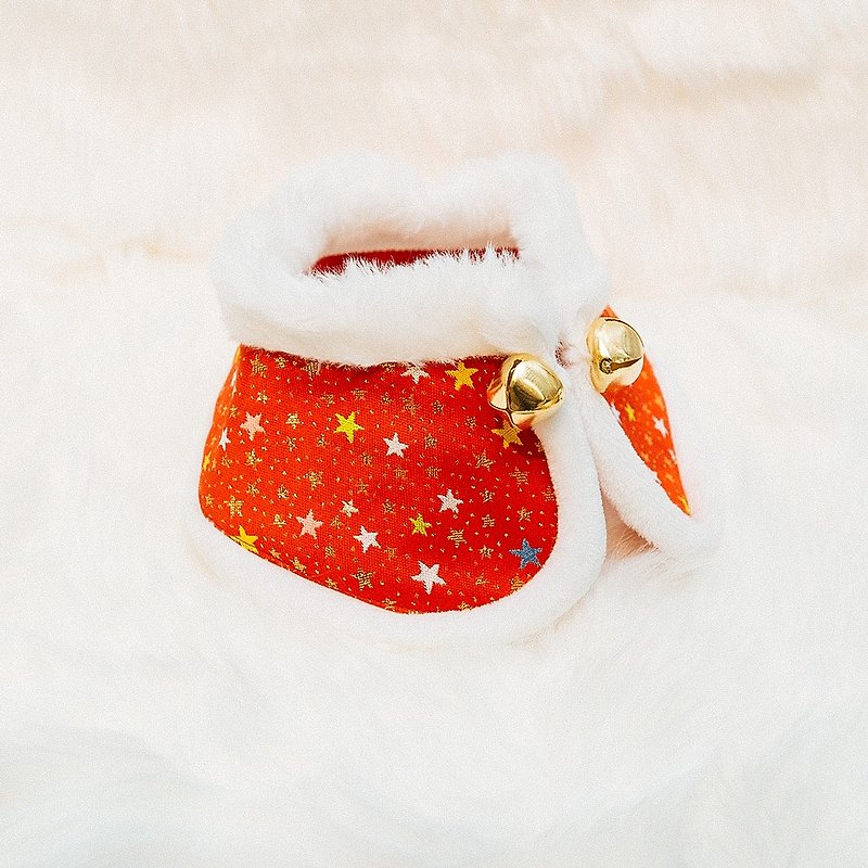 【Momoji】Christmas Pet Collar Bib - Fiesta