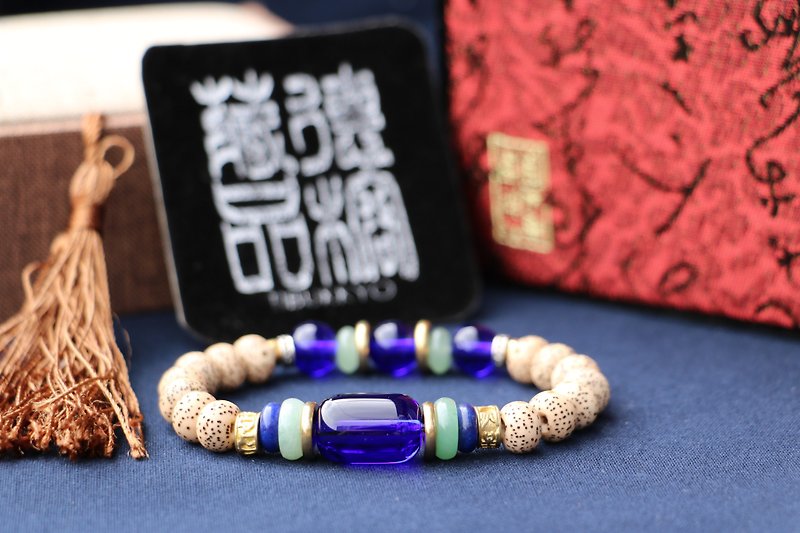 beads buddha bracelet - สร้อยข้อมือ - พืช/ดอกไม้ 